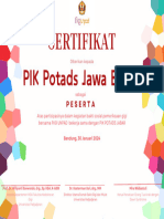  Sertifikat POTADS