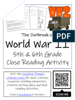 World War II: 5th & 6th Grade Close Reading Activity