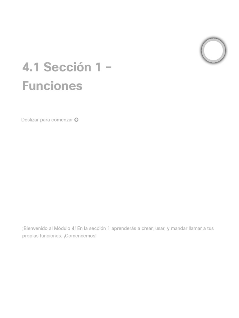 Modulo 4f | PDF | Python (lenguaje de programación) | Función (Matemáticas)