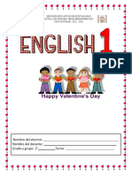 Cuadernillo Inglés Primeros Febrero