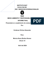 Informe Final Medio Ambiente