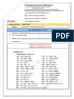 Actividades Asincronicas Matemática 2