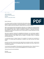 Blue and White Color Blocks Nurse Cover Letter