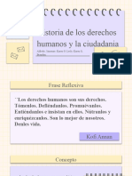 Derechos Humanos y Ciudadania