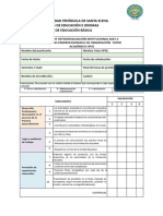 Heteroevaluacíon Tutor UPSE