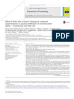 Oesen-2015 - Effects of Elastic Band Resistance Training and Nutritional Supplementation On Physical Performance of Institutionalised Elderly