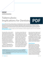 Tuberculosis: Implications For Dentistry