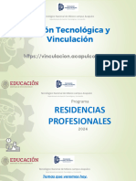 Presentacion Residencias Profesionales Enero-Mayo 2024