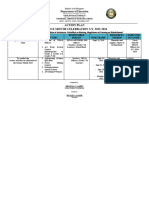 Action Plan Template For Monthly Celebration Science Month 2023