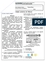 Avalição 1°bim 6ano Dhemerson