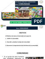 Salud Familiar y Comunitaria - Comunidad y Sectorizacion - Noviembre 2023