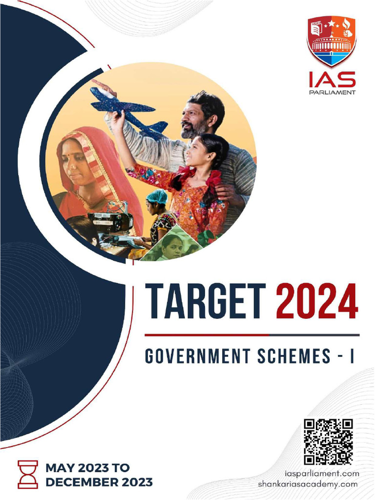 Target 2024 Government Schemes | PDF | Science & Mathematics