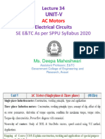 Unit V AC Motors - 1-16