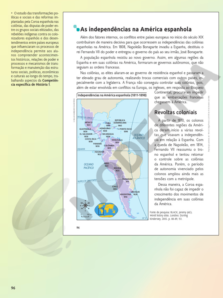 EDIT Superação Historia 8 Ano 1 | PDF | Espanha | Europa