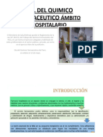 Rol Del Quimico Farmaceutico Ambito Hospitalario