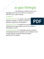 Temas Quiz Biología