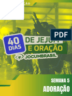 Manual de oração - Semana 5