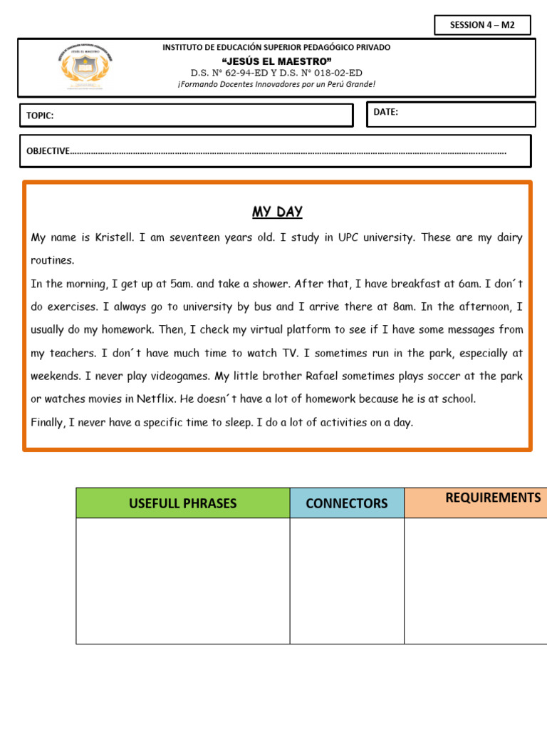 Session 4 - M2 - Writing | PDF | Career & Growth