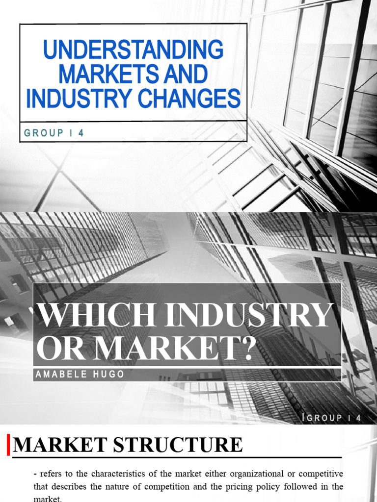 Chap 8 Understanding Markets and Industry Changes | PDF | Demand ...