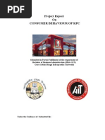 Download Consumer Behaviour Study of Kfc by Varun Gupta SN72678234 doc pdf