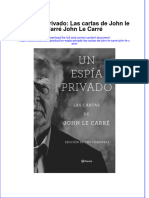 Un Espia Privado Las Cartas de John Le Carre John Le Carre Download 2024 Full Chapter