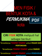 5 Elemen Fisik Kota