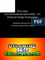 University Yr 2 Project Character Design Presentation