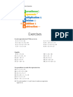 Integer and Order of Operation - 8