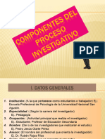 CLASE 3 COMPONENTES DEL PROCESO