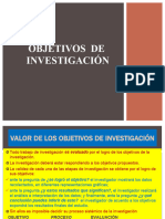 CLASE 8 OBJETIVOS Y JUSTIFICACIÓN