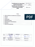 PSSO-001 Proc. Identif. Evaluacion de Peligros Rev01