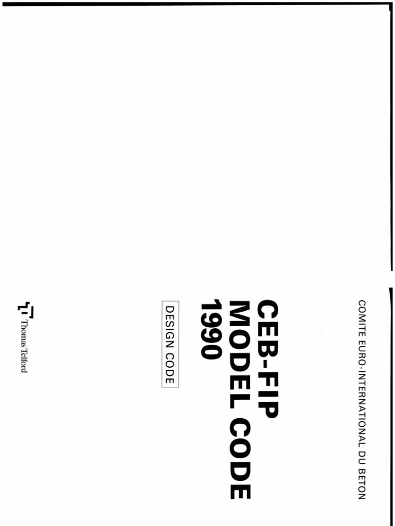 CEB FIP Model Code 1990 Ing | PDF