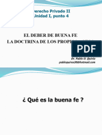 Buena Fe y Actos Propios - Solo PPT Completo