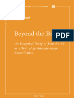 Paul Beyond The Breach - An Exegetical Study of John 4 - 1-42 As A Text of Jewish-Samaritan Reconciliation 2021 Libgen