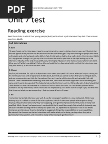 Igcse Esl 6ed TR Unit7 Test