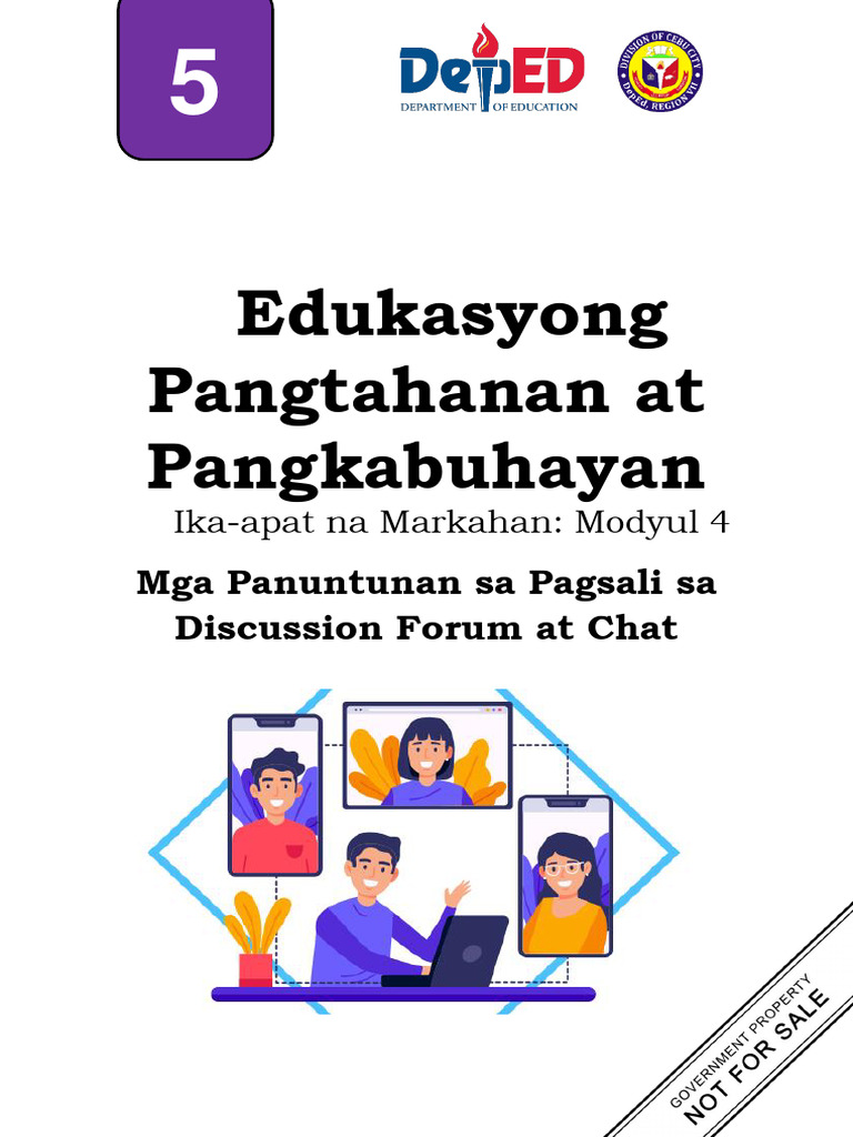 Epp 5 I.C.T. Module 4 Week 4 | PDF