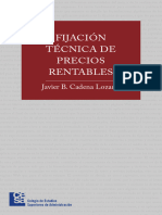 Fijacion Tecnica de Precios Rentables