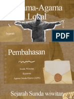 Sejarah Agama-Agam Lokal Di Nusantara (Kel 12)