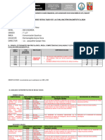 Evaluacion Diagnostica de Quechua