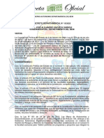 Decreto de Gobernacion 15-2023 Declaratoria de EMERGENCIA