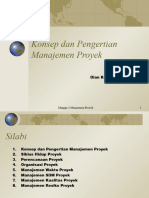 Part 1. Konsep Dan Pengertian Manajemen Proyek