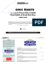 Summary of Atomic Habits - James Clear