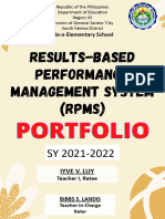 E RPMS PORTFOLIO Design 2