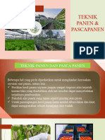 Modul 5. TEKNIK PANEN & PASCAPANEN