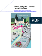 Une Enquete De Vicky Hill 1 Scoop Hannah Dennison download 2024 full chapter