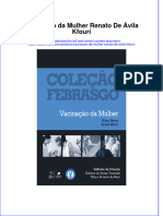 Vacinacao Da Mulher Renato de Avila Kfouri Download 2024 Full Chapter