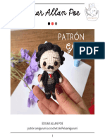 EDGAR ALLAN POE de Peluamigurumi.1