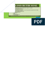 ANALISIS SOAL ASSESMENT