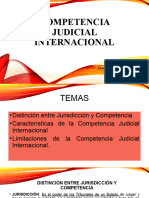 Competencia Judicial Internacional