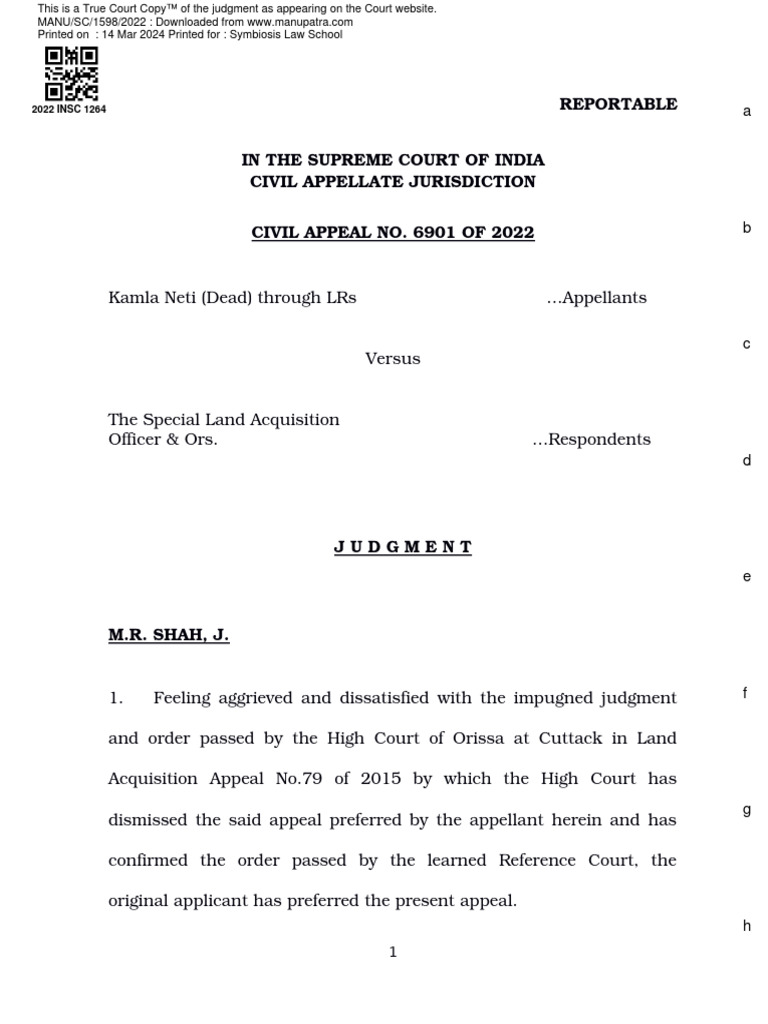 kamla-neti-dead-through-l-rs-vs-the-special-land-acquisition
